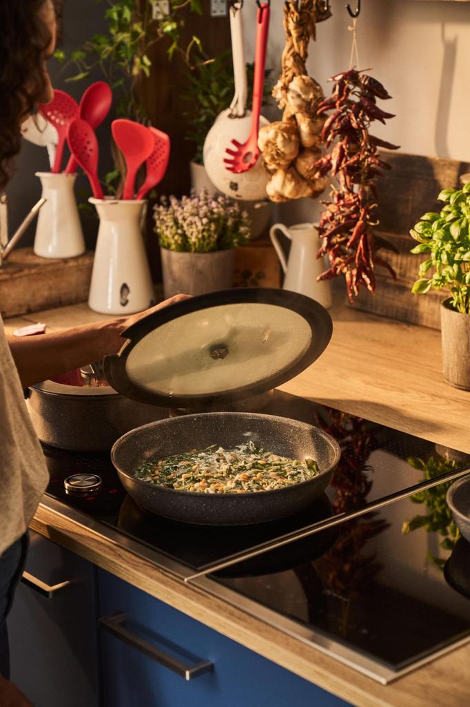 Ballarini Winged Glass Frying Pan Lid Japanese "Vinci Lid, 26cm" [Official Product] Z1034-619