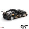 MINI GT 1:64 Toyota GR86 LB  Nation Black/Gold Alloy Die Cast Car Model Collection Gift