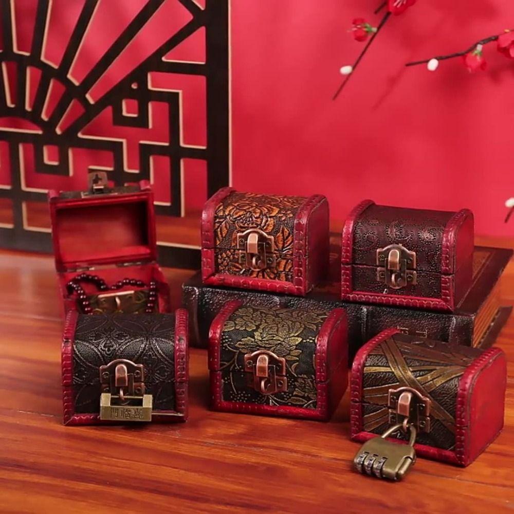 

Chinese Style Jewelry Box Retro Vintage Mini Box New Treasure Box Gift 5