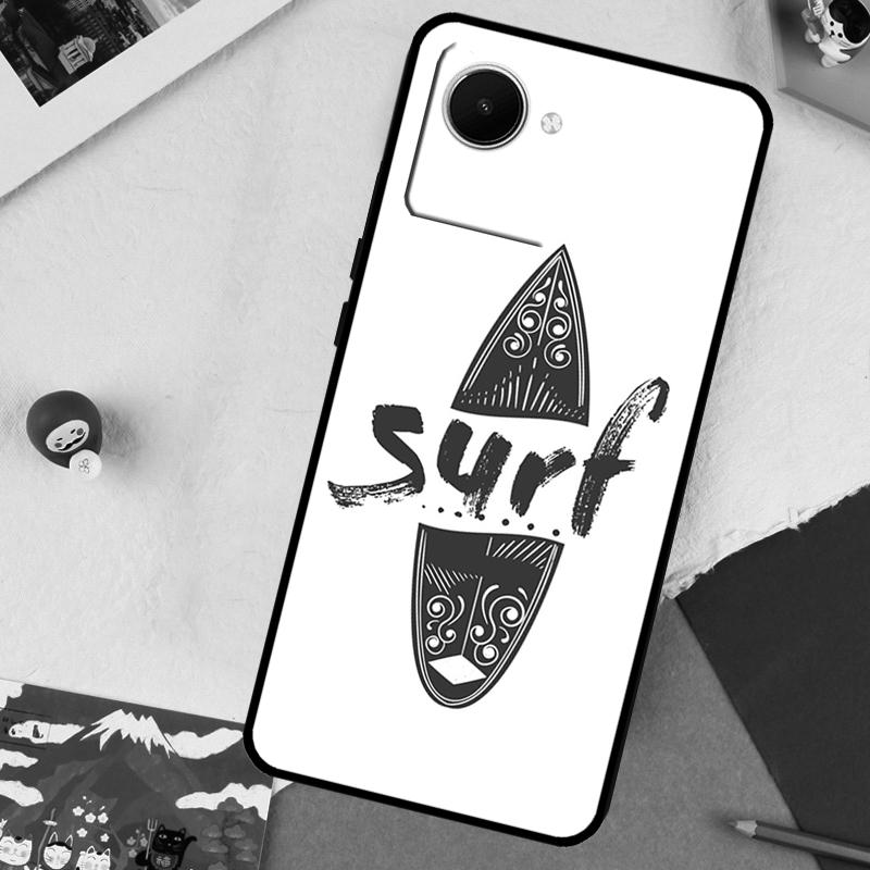 Surfing Wave For Realme 14 Pro Plus 13 10 11 12 GT 6 5 6T GT7 Pro C61 C55 C53 C51 C21Y C25S C67 C75 Case