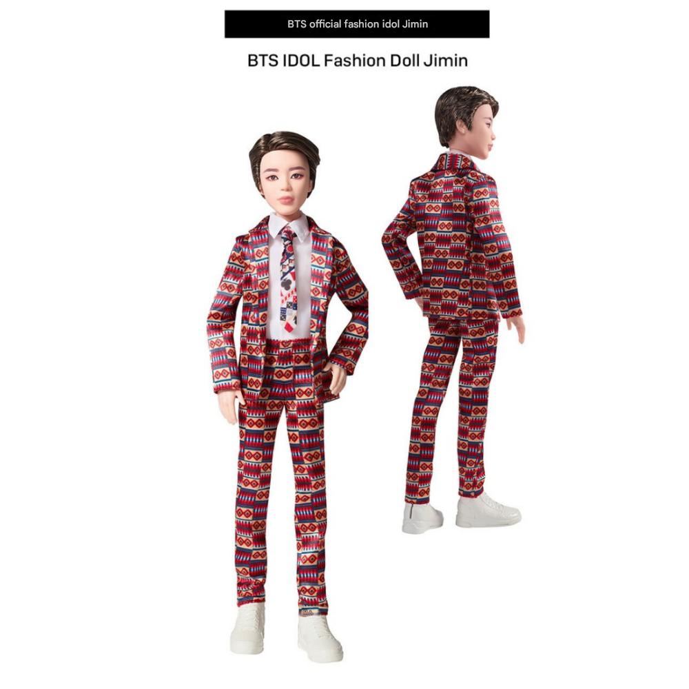 Oficjalna Lalka Mody BTS Zestaw 7 Sztuk Mattel Gadżety BTS Lalka Przegubowa Idol Produkt do Pakowania Prezentów
