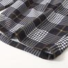 Men's Plus Size Plaid Casual Shorts – Elastic Waist Drawstring Loose Fit Summer Shorts (5XL-11XL)