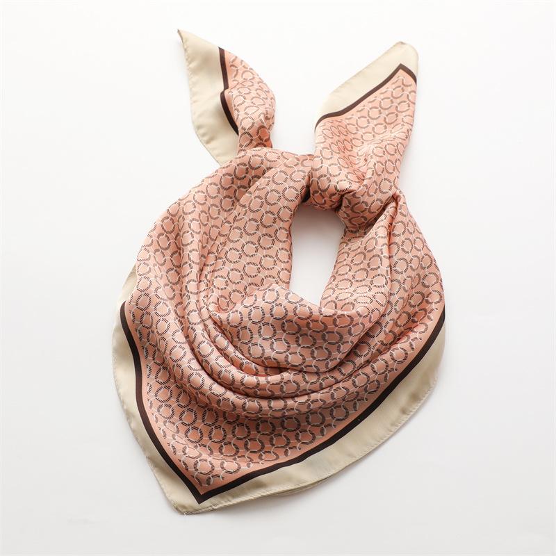 70 * 70 cm Nowy Jedwabny Mały Kwadratowy Chusta Do Ochrony Szyi Kobiet Profesjonalny Chusta Uniwersalna Chusta Do Włosów Chusta Na Głowę