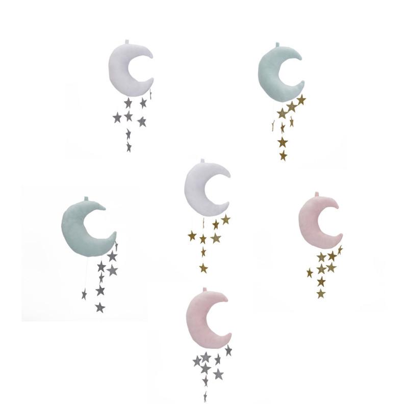 

Children Room Decoration Moon Star Wall Hanging Pendant Room Ornaments Scene Props