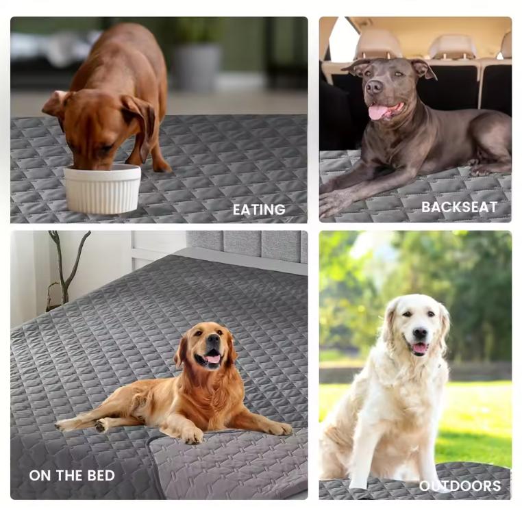 Double-Sided Waterproof Dog Bed Cover Pet Blanket Sofa Couch Furniture Protector For Dogs