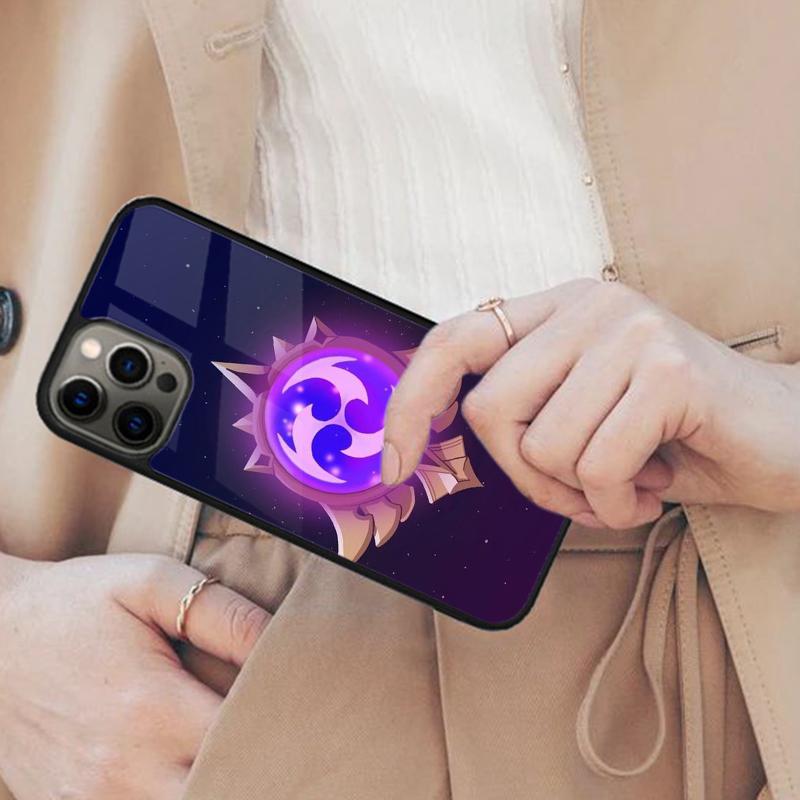 Genshin Impact Raiden Shogun Magnetic Phone Case For APPLE iPhone 17 Air 16 14 13 12 Pro Max 15 Plus Wireless MagSafe Cover