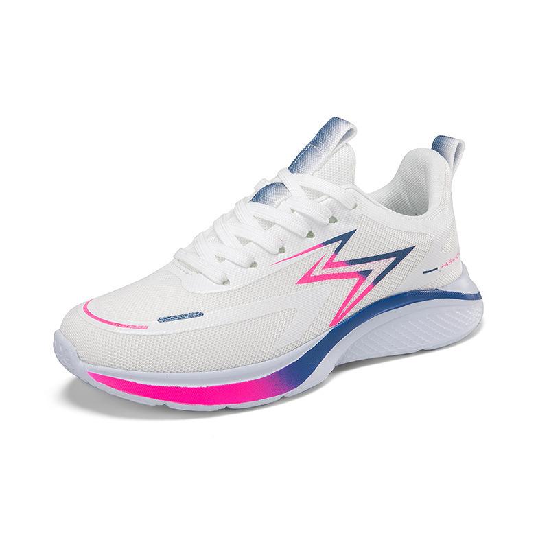 Large Size Spring Casual Sports Shoes, New Height-increasing Men's and Women's Soft-soled Mesh Running Shoes