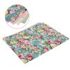 7Pcs Floral Cotton Cloth DIY Hand‑Made Craft Dressmaking Sewing Printing Rose Pattern 50x40cm