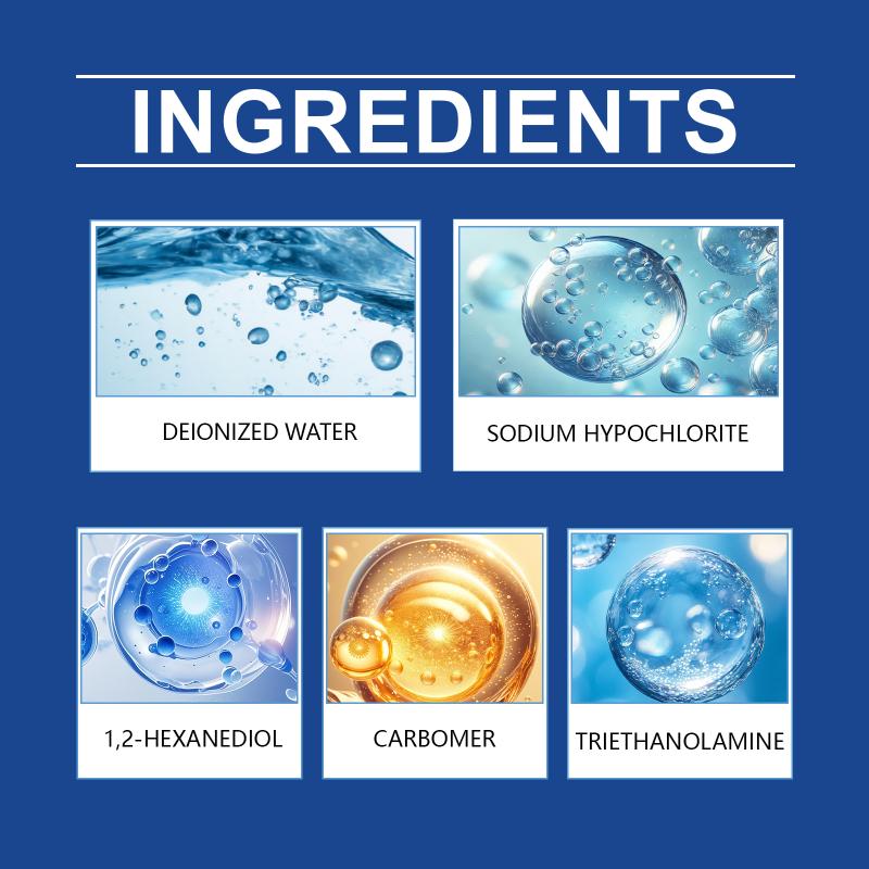Powerful Grout Sink Cleaning Gel for Kitchen Bathroom Multipurpose Stain Remover Fast Acting Tile Cleaner For Home Tasks