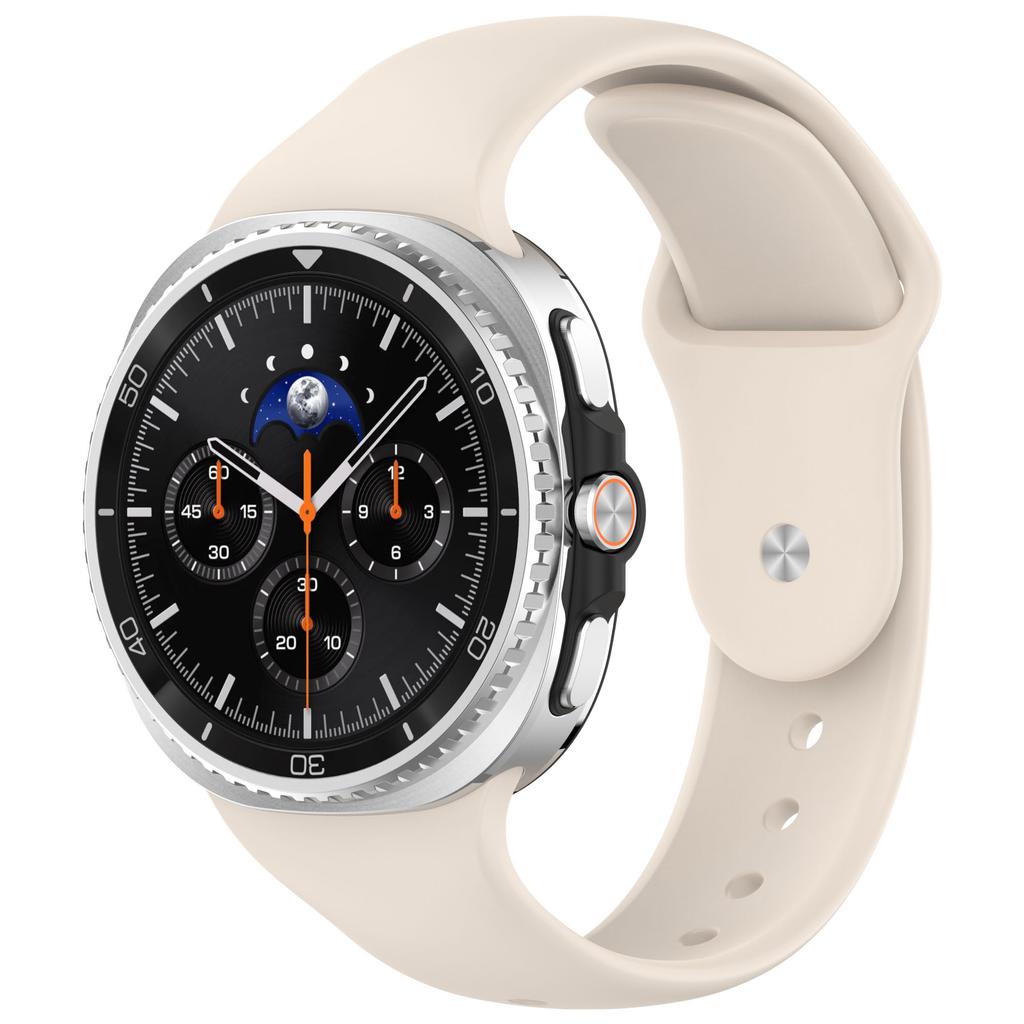 Sport Silicone Strap for Samsung Galaxy Watch 8 Classic 46mm No Gaps Original Wristband for Galaxy Watch 8 44mm 40mm Accessories