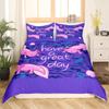 Lovely Axolotl Sleep Bedding Kit For Boys Girls Kawaii Reptiles Animal Comforter Cover Single Size King Size Size Sea Wildlife Axolotl Bed Cover