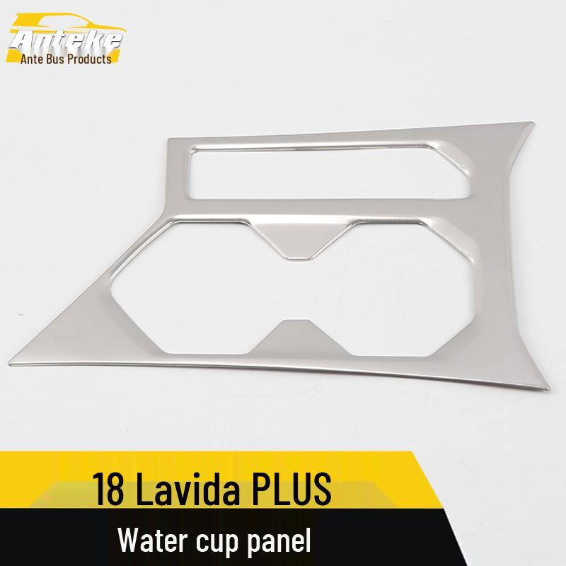 Lavida PLUS Water Cup Panel & Center Console Gear Lever Decoration for 18 Models