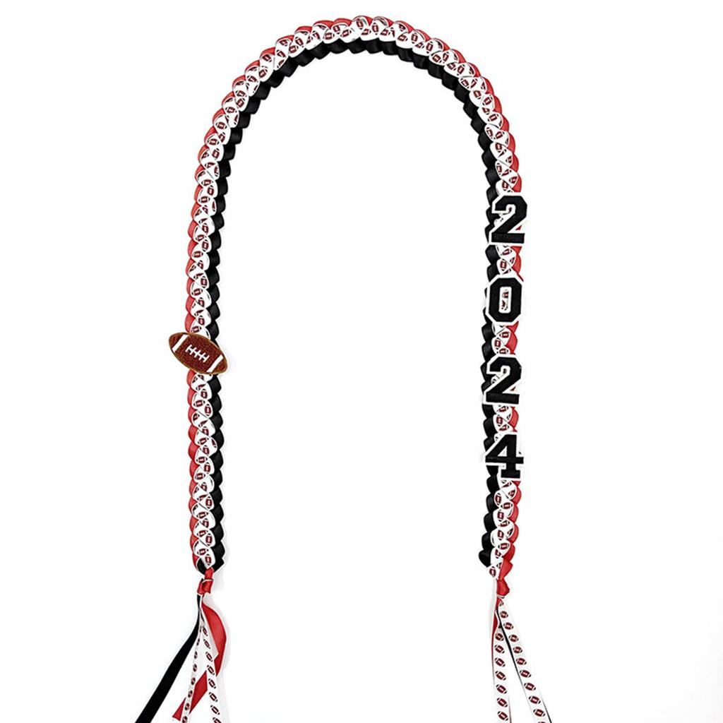Elegant Money Holder Personalized Ribbon Leis Necklace Graduation Braided Rope Gift for School and College Graduates