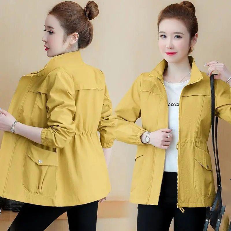Spring Women's Jackets Causal Windbreaker Famale Thin Basic Coat Lightweight Jacket Outwear Women Clothing