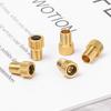 5PCS 5PCS Bike Parts Bicycle Accessories Bike Valve Converter Presta to Schrader Pump Connector Adapter