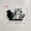 M-Cat Pushing Vase Refrigerator Magnets Home Decor Fridge Magnet Cat Whisker Collection Memorial Box Home Office Decor For Gift