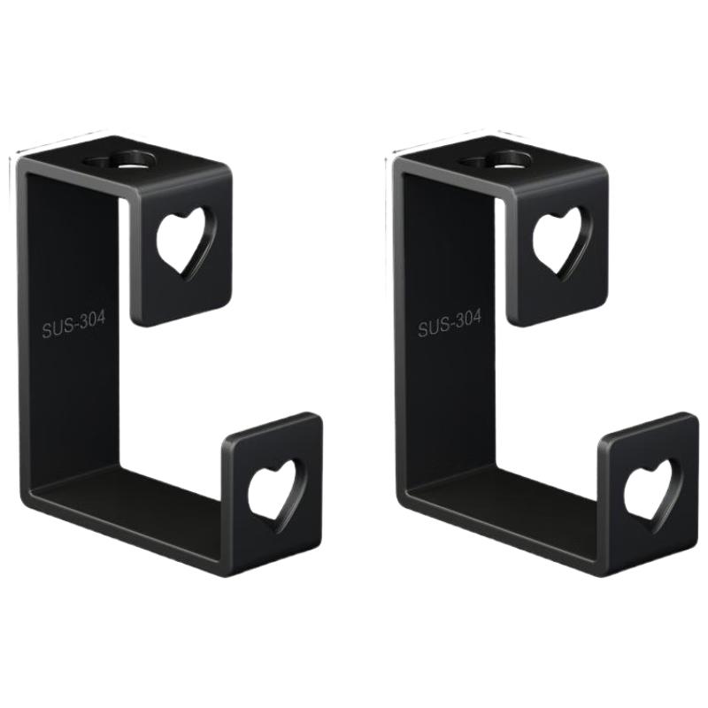 

JINGRUIXIANG No-Drill Wall-Mounted Stainless Steel Basin Holder