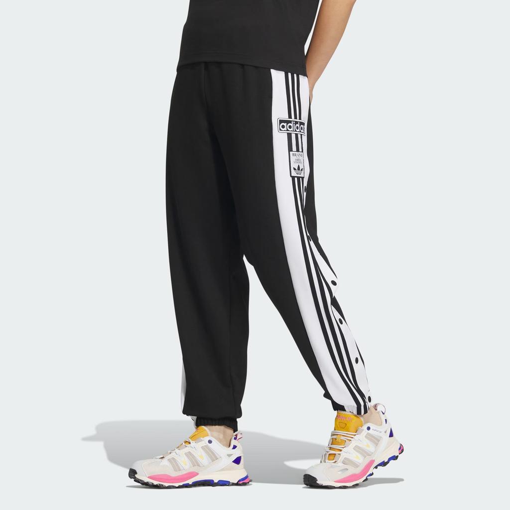 adidas Originals Adicolor Adibreak Πλεκτό Παντελόνι Φόρμας Γυναικείο Σλιπ Κλασικό-Μαύρο JE3488
