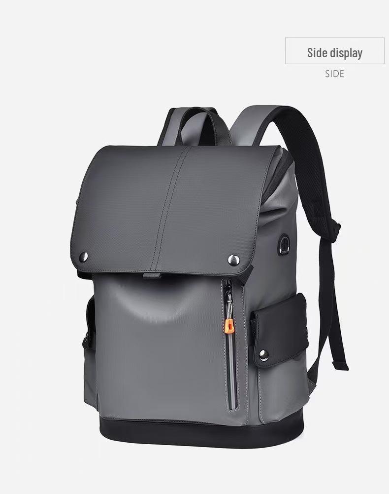 Men's Large Capacity Casual School & Travel Backpack with Customizable Logo