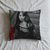 Cushion Cover FILM Soft Case Sofa Living Faouzia NOIR Room Home Comfortable Office Decor Protective Pillow
