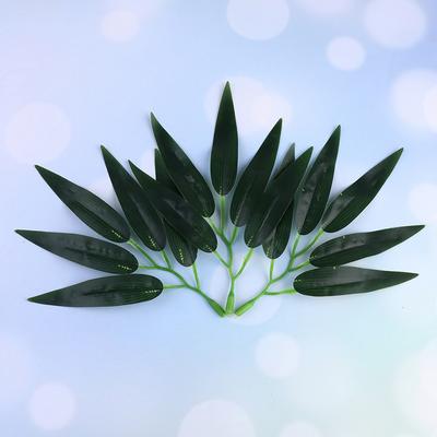 Greenery Leaves Stem Small Bamboo Home Decor Simulated Branches Office Artificial Plants Outdoor