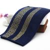 100% Cotton High Quality Face Bath Towels White Blue Bathroom Soft Feel Highly Absorbent Shower Hotel Towel Multi-Color 75X35Cm