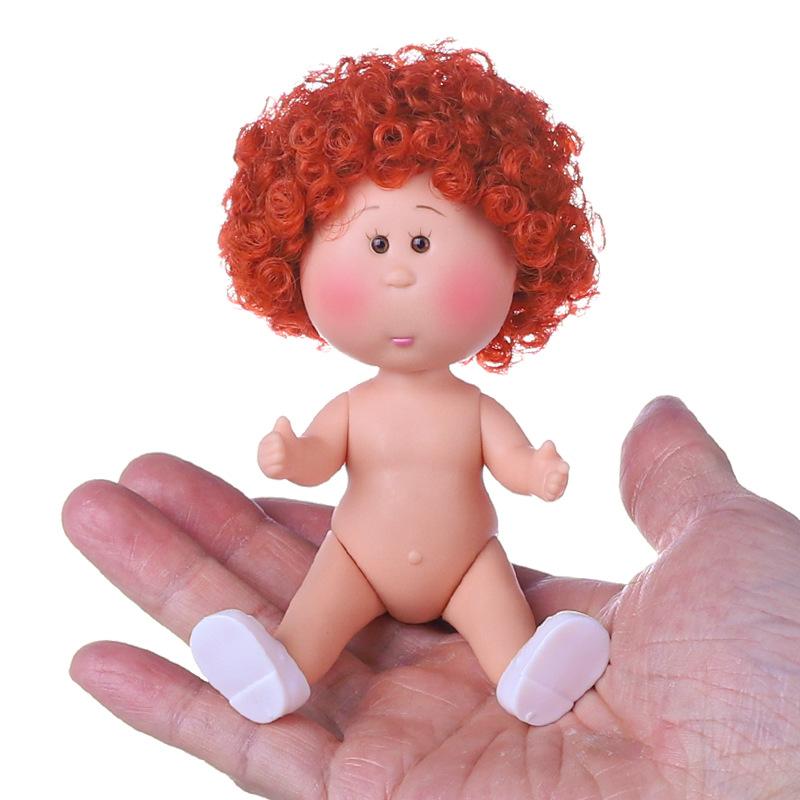14Cm / 5.5 Inch "Potato Doll" Mia Naked Doll – Mini Bjd Blank Canvas For Handmade Repaint, Collectible Art Doll