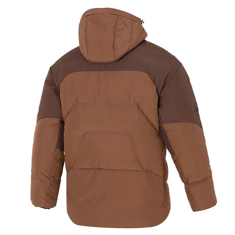 Puma Fashionable Windproof Warm Casual Hooded Down Jacket Men Jackets Brown 629739-66