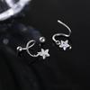 2023 Hot-Selling Luxury 925 Sterling Silver Star Stud Earrings for Women
