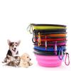Outdoor Dog Bowl Portable Pet Folding Bowl Slow Food Bowl Silicone Hanging Dog Basin Cat Bowl Water Cup Pet Water Basin
