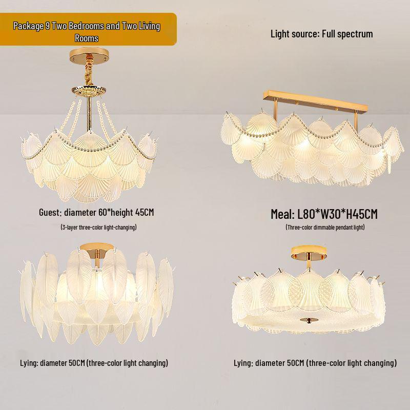 Modern French Crystal Pearl Chandelier for Living Room and Dining Room