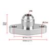 Universal 8AN Turbo Oil Return Drain Flange Bolt Spacing 38mm For GT15 GT17 IHI RHF4 TD04 KKK K03 Garrett YC101625