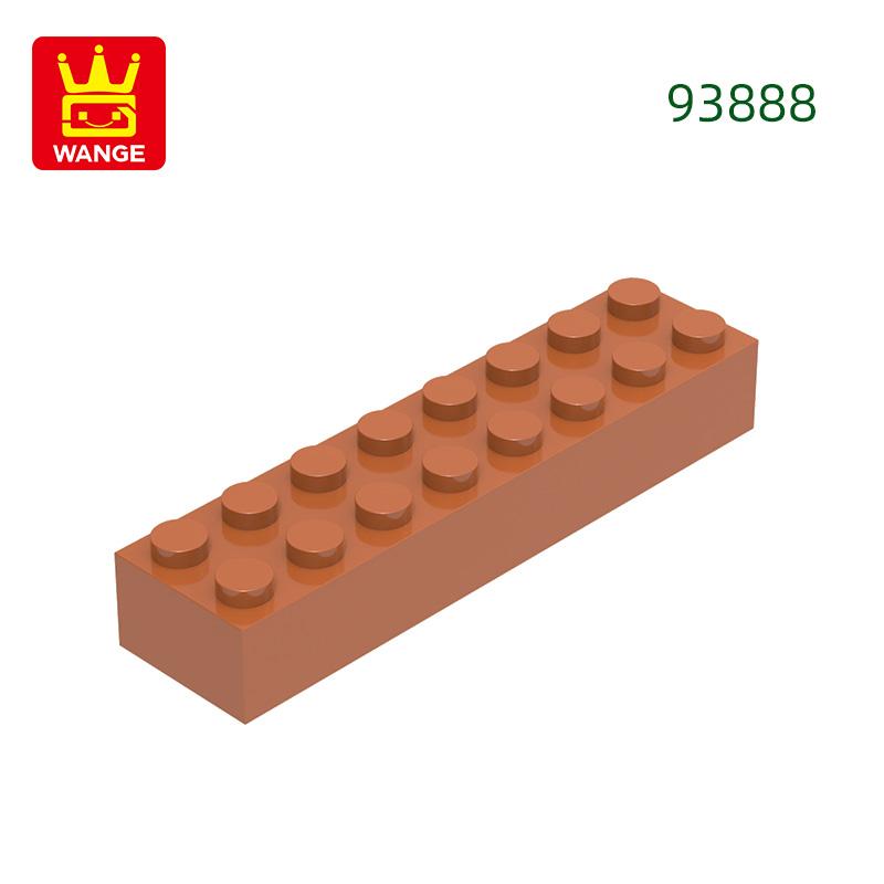 21Pcs/Lot 93888 Timeless Basic Thick 2x8 Constructing Blocks Construction Accessories Works With Brick Children Playthings Present