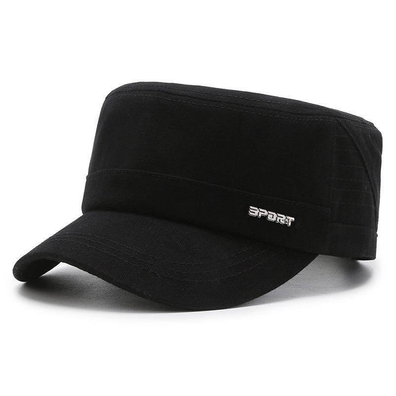 

JYL TS DIY Flat Cap Men Middle-aged Spring Summer Sun Protection Baseball Hat Cotton 1222Mao13014 темный терракота