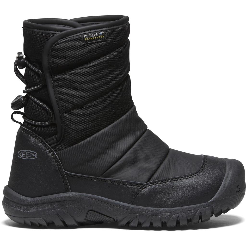 Kids Boots PUFFRIDER WP Grey [KEEN] Black/Steel