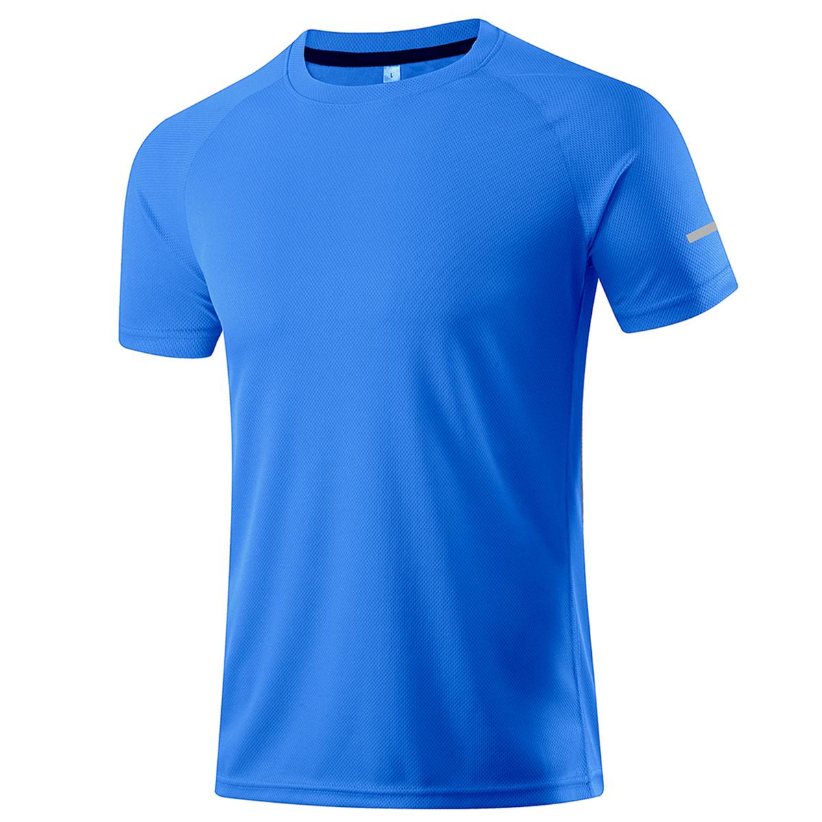 Sports-Sunzel Heren T-shirt met korte mouwen, snel drogend, sport, fitness, basketbal, training, vissen, hardlopen, losvallend T-shirt met korte mouwen XXL