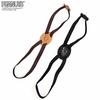 Snoopy Travel Accessories Suitcase Strap, Made In Japan, Easy To Secure Carry-On Bag, Round, Black