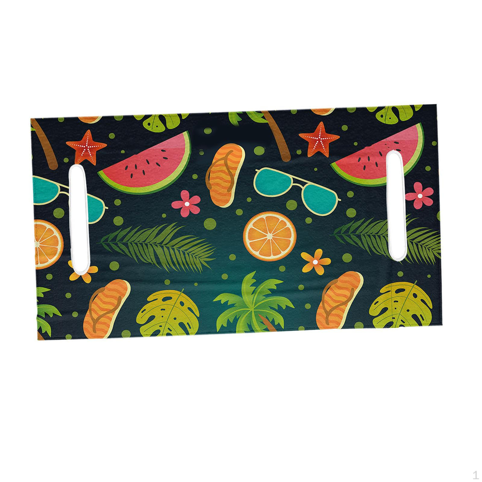 

Чехол на сиденье для сидений гольф-кара, двухместный, с моющимся полотенцем-одеялом Leaves Oranges