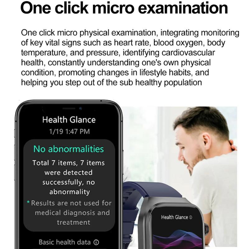 Smartwatch Homens Mulheres Assistente de Voz Chamada Mostrador Personalizado Pressão Arterial Monitoramento Esportivo ECG Saúde Smartwatch para Huawei Xiaomi IOS