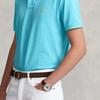 Polo Ralph Lauren Einfarbiges Polohemd mit Pony-Stickerei Slim Fit Kurzarm Herren Oberteile Blau 710675974-064