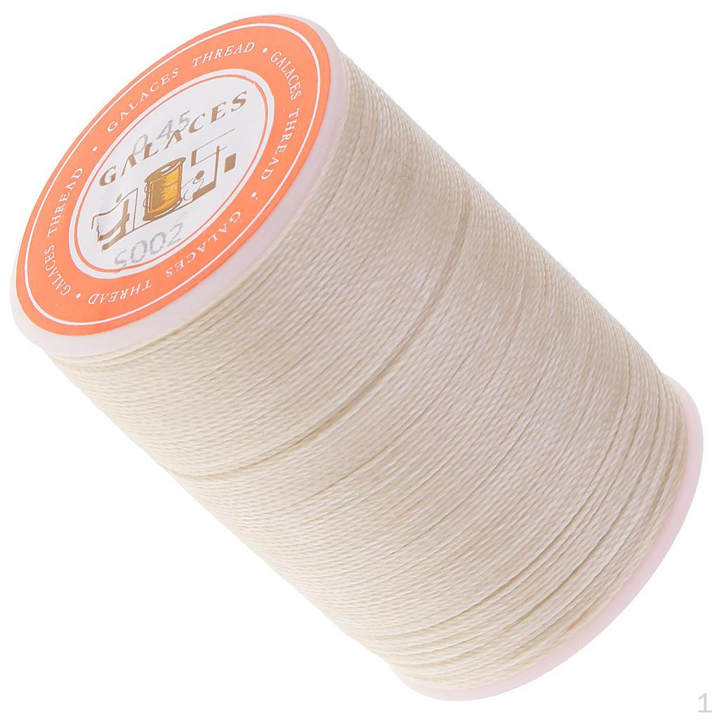 0,45mm Sewing Thread Leather Waxed Flat For Shoes Luggage,