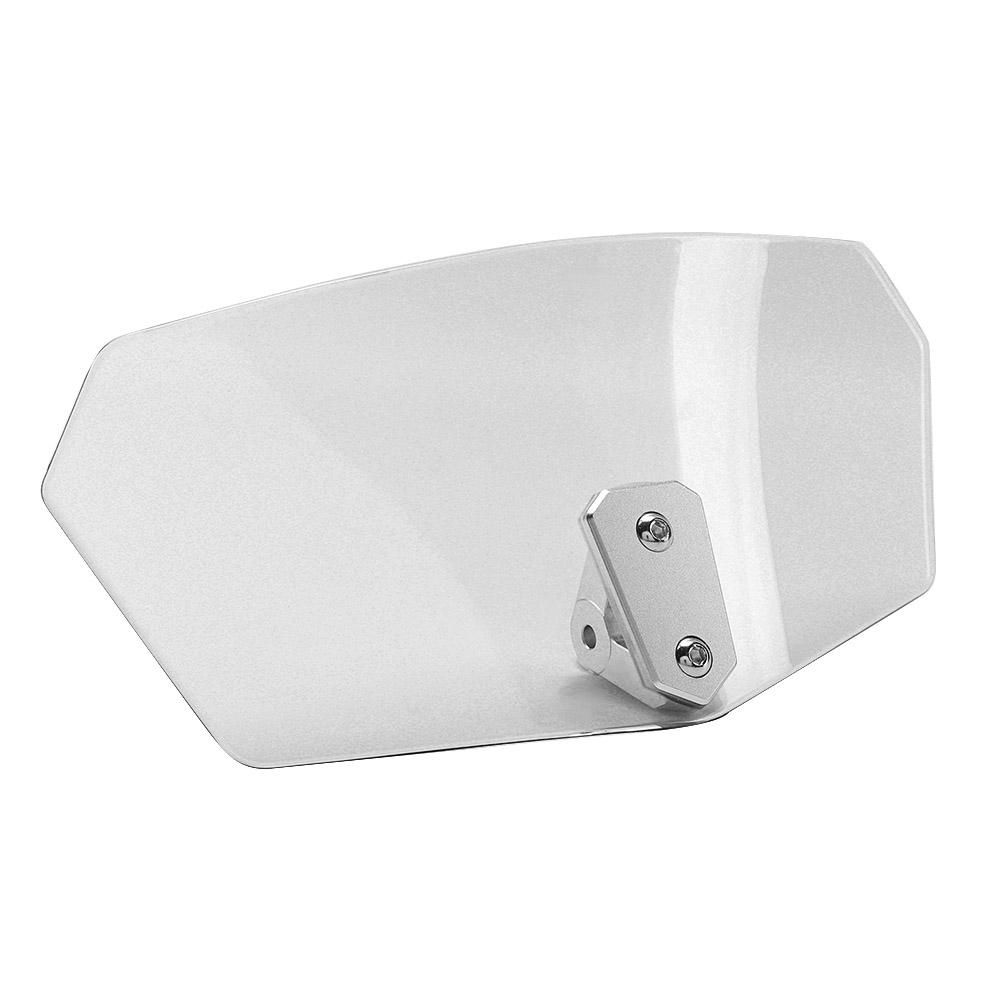 Universal Motorcycle Windshield Motorbike Windscreen Practical Modification Parts(Transparent)