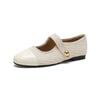 8388-5 Flat Bottom Shallow Mouth Single Shoes Women'S Spring Skirt French Mary Jane Shoes