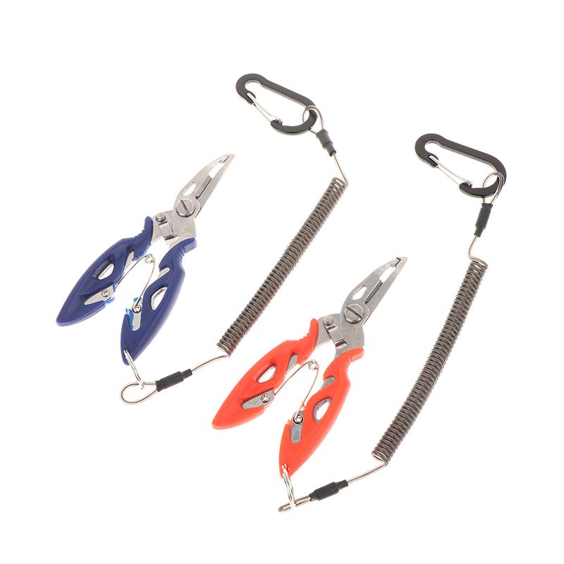 Multifunction Fishing Pliers Tools For Goods Tackle Gear Hook Recover Pliers Vise Knitting Flies Scissors Braid Set Fish Tongs