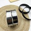 Stainless Steel Mousse Cake Mold Heat-Resistant Perforated round Tart Ring Cookie Cutter Pastry Circle Baking Tool