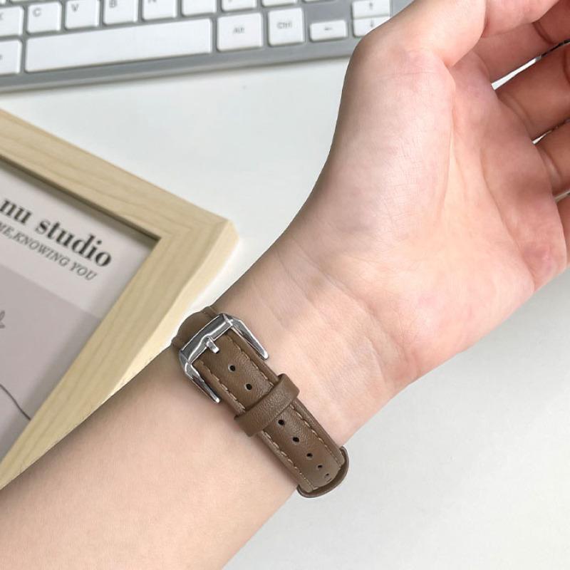 Slim Leather Strap for Fitbit Versa 4/ Versa 3/Versa 2/Versa 1/Versa Lite Smart Watch Strap Correa For Fitbit Versa Sense 2