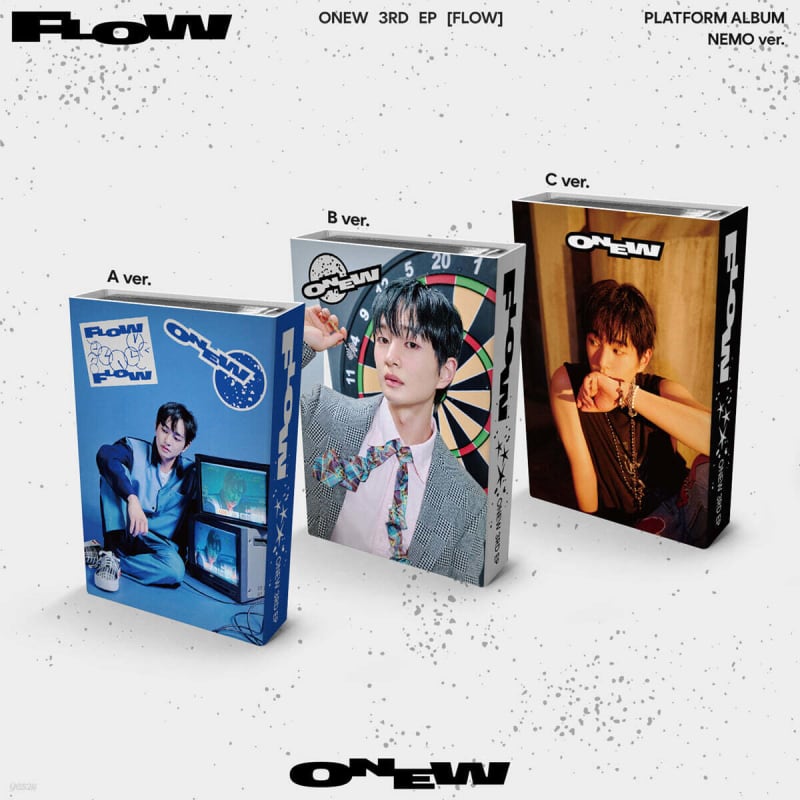 

ONEW - 3rd Mini Album: FLOW [NEMO Ver.] [1 out of 3 randomly sent]