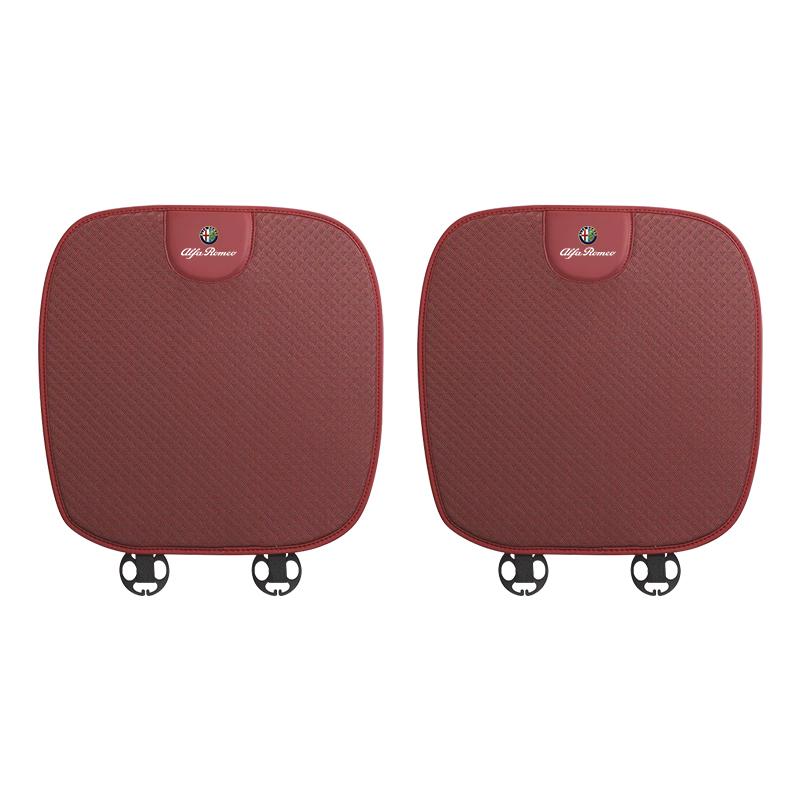 2026 Caldo Alfa Romeo Auto Ghiaccio Seta Cuscino Sedile Traspirante Protezione Tappetino Interni Auto Per Alfa Romeo 4C 159 166 Spider Giulia Giu