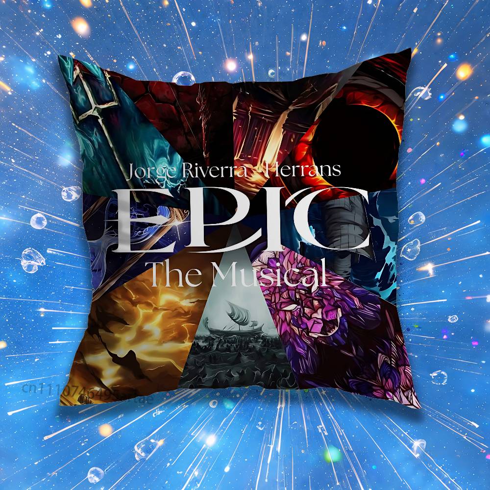 EEpic The Musical Pillow Case For Home Bedroom Car Office Decoration Living Room Sofa Cushion Cover Suitable