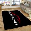 Car Logo P-Porsche 3D Printing Rug Carpet for Living Room Bedroom Home Decor,Floor Mat Non-slip for Sofa  Doormat Gift Kids Play